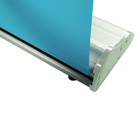 Roll-up stovas Britany su plakato spauda Roll-up stovas Britany su plakato spauda