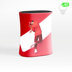 Pneumatinis LED staliukas su spauda